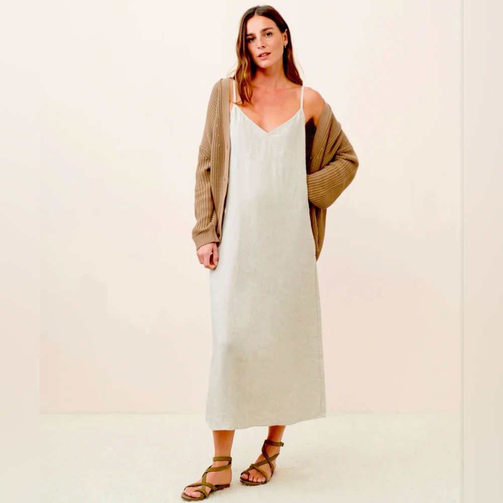 Jenni Kayne Cream Maxi Dress